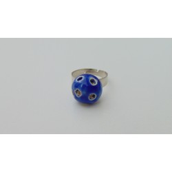 Blue ring ceramic holes creative vendée