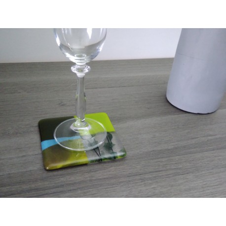 Sous-verre article de décoration