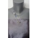 Pendentif oiseau à pois faïence émaillé céramique artisanale made in france