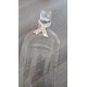 Plat en bouteille de verre recyclé fondue transparente