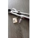 Boucles d'oreilles equerre crayon cadeau maitresse