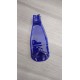 Pique purple white flowers for small pot, glass or glass. Craft creation in enamelled earthenware