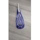 Décoration Repose cuillère bleu en bouteille de verre recyclé, fondue en Vendée 