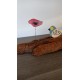 Composition florale rouge