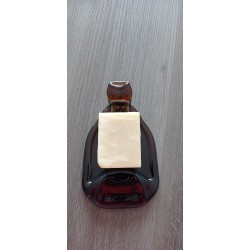 Plats en bouteille de bière recyclé marron