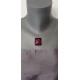collier de verre fusing noir bleu et rouge