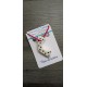Bijou de lecture porte couteau multicolore en céramique
