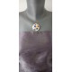 Collier artisanal en céramique multicolore